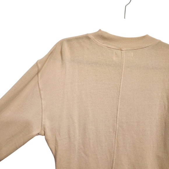 L*space Asher long sleeve mini dress twist front White sz M - Picture 5 of 8